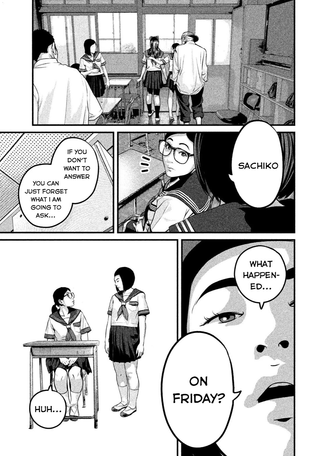 Home Room Chapter 16 page 13 - Chapter 16: I like that answer