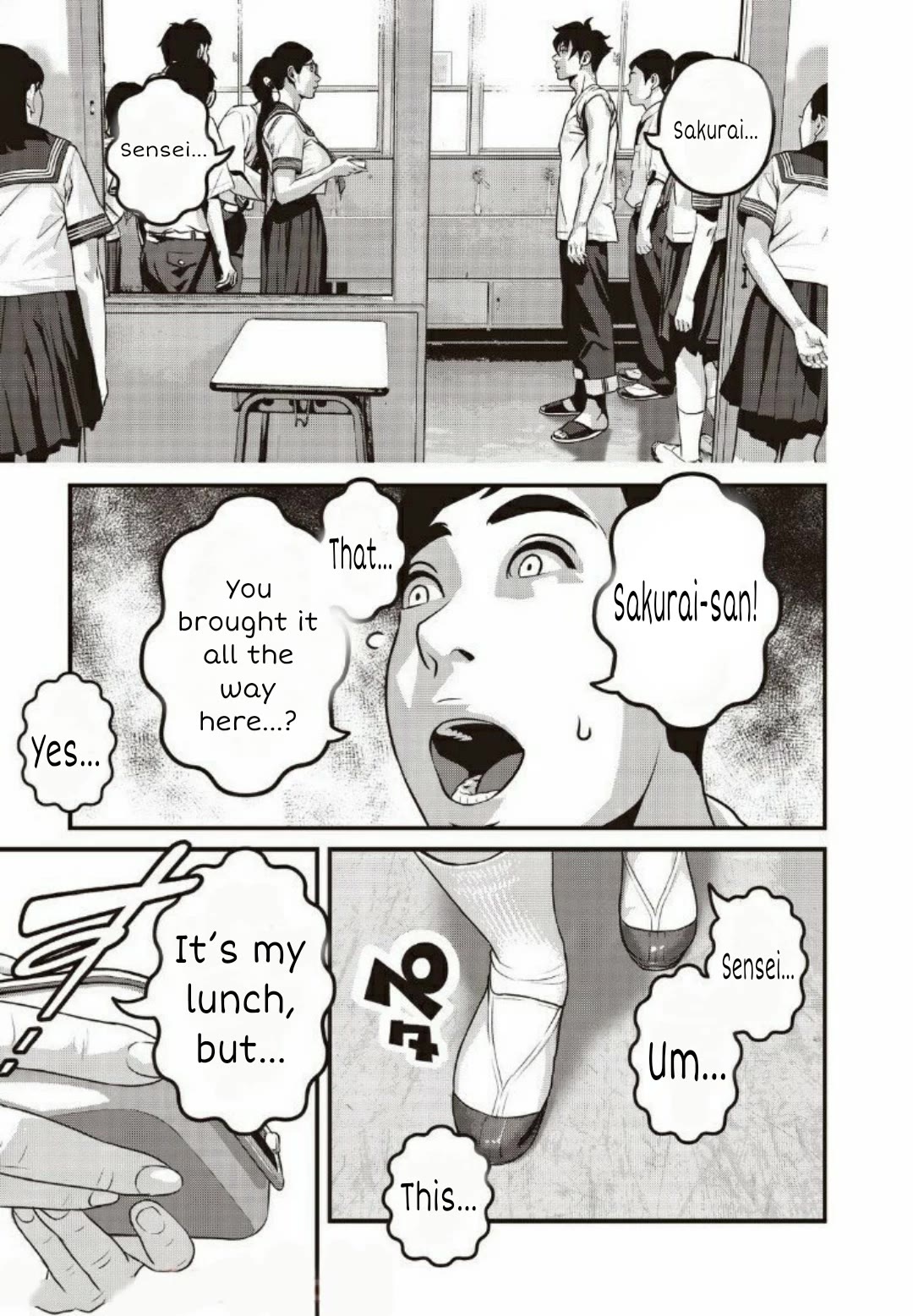 Home Room Chapter 18 page 7 - Chapter 18: The lunch box