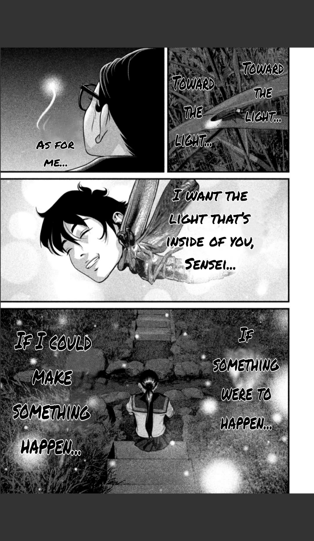 Home Room Chapter 19 page 11 - Chapter 19: Towards the light
