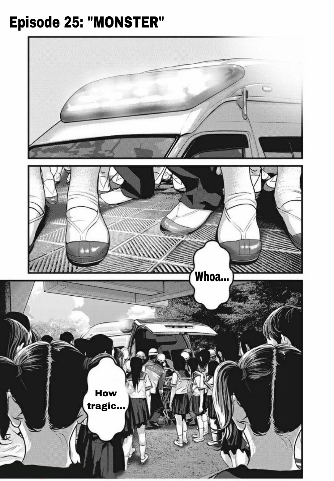 Home Room Chapter 25 page 1 - Chapter 25: Monster