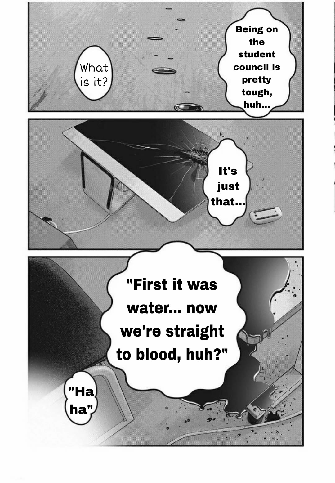 Home Room Chapter 25 page 3 - Chapter 25: Monster