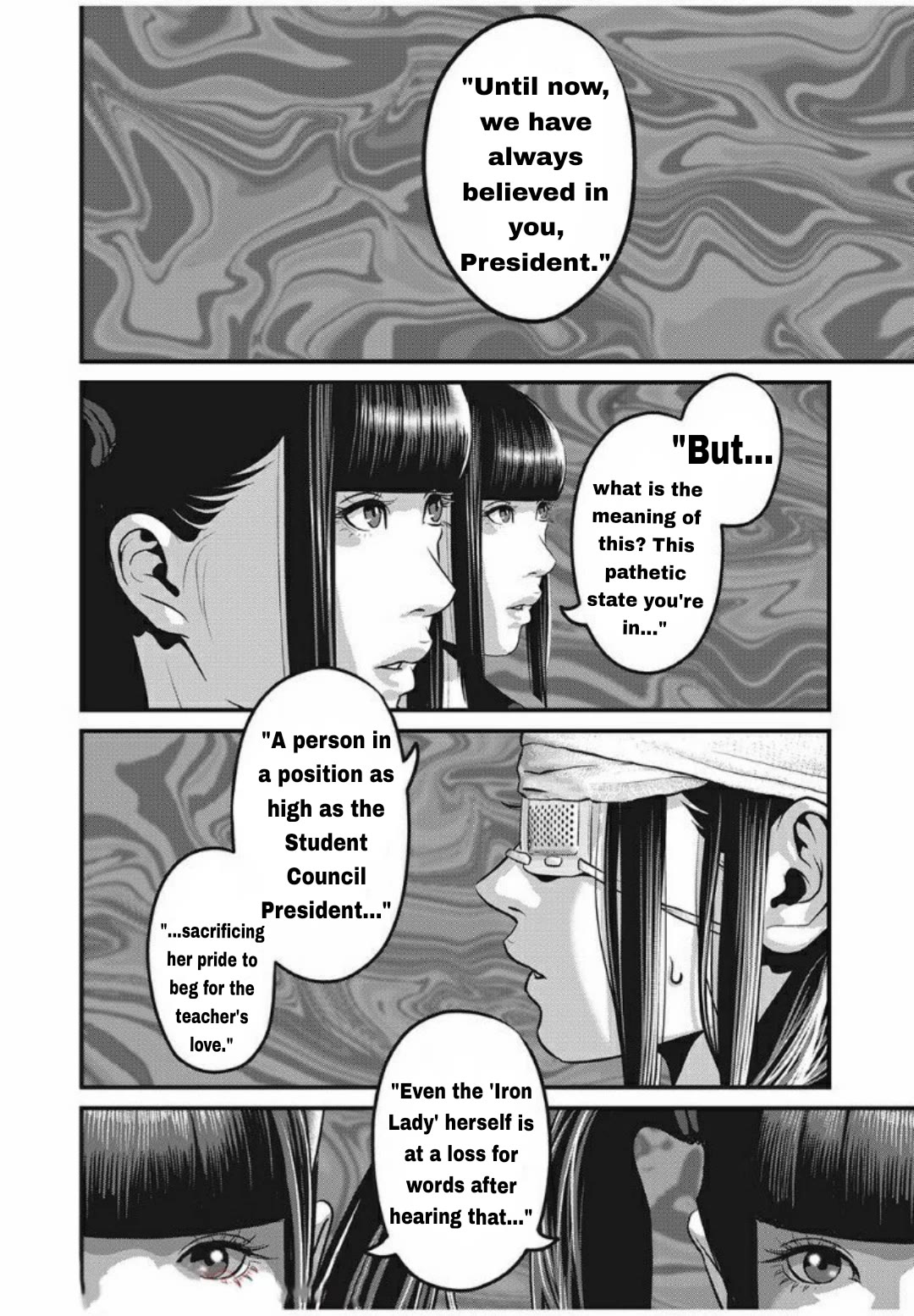 Home Room Chapter 28 page 6 - Chapter 28: "Surrender the Center"