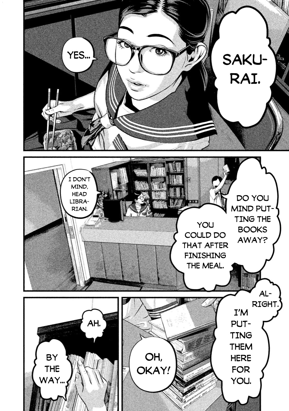 Home Room Chapter 3 page 2 - Chapter 3: Librarian