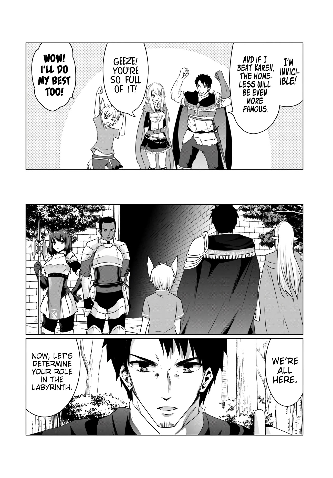 Homeless Tensei: Isekai De Jiyuu Sugiru Majutsu Jisoku Seikatsu Chapter 12 page 10 - Chapter 12: The Red-Haired Knight.