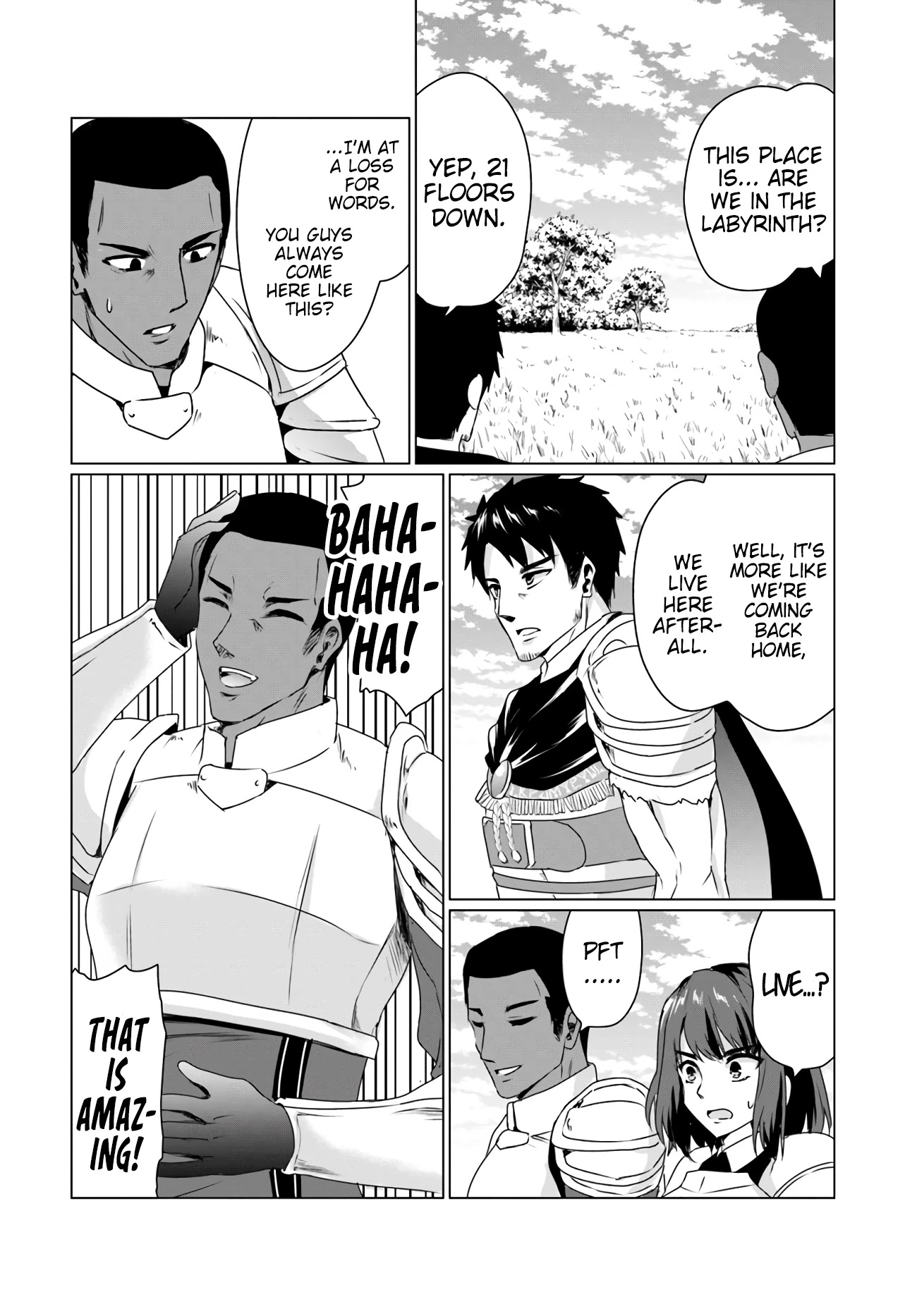 Homeless Tensei: Isekai De Jiyuu Sugiru Majutsu Jisoku Seikatsu Chapter 12 page 14 - Chapter 12: The Red-Haired Knight.