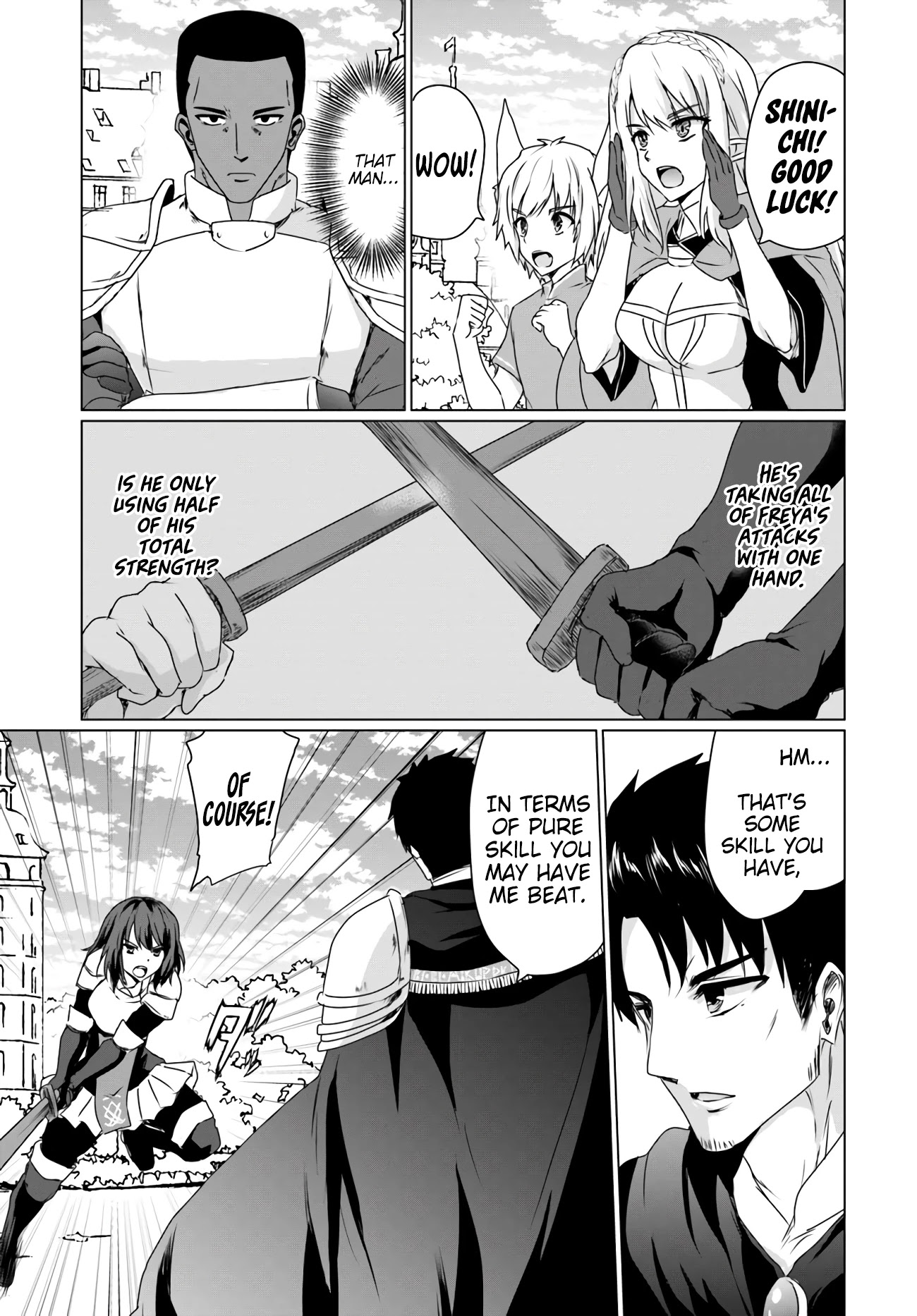 Homeless Tensei: Isekai De Jiyuu Sugiru Majutsu Jisoku Seikatsu Chapter 12 page 3 - Chapter 12: The Red-Haired Knight.