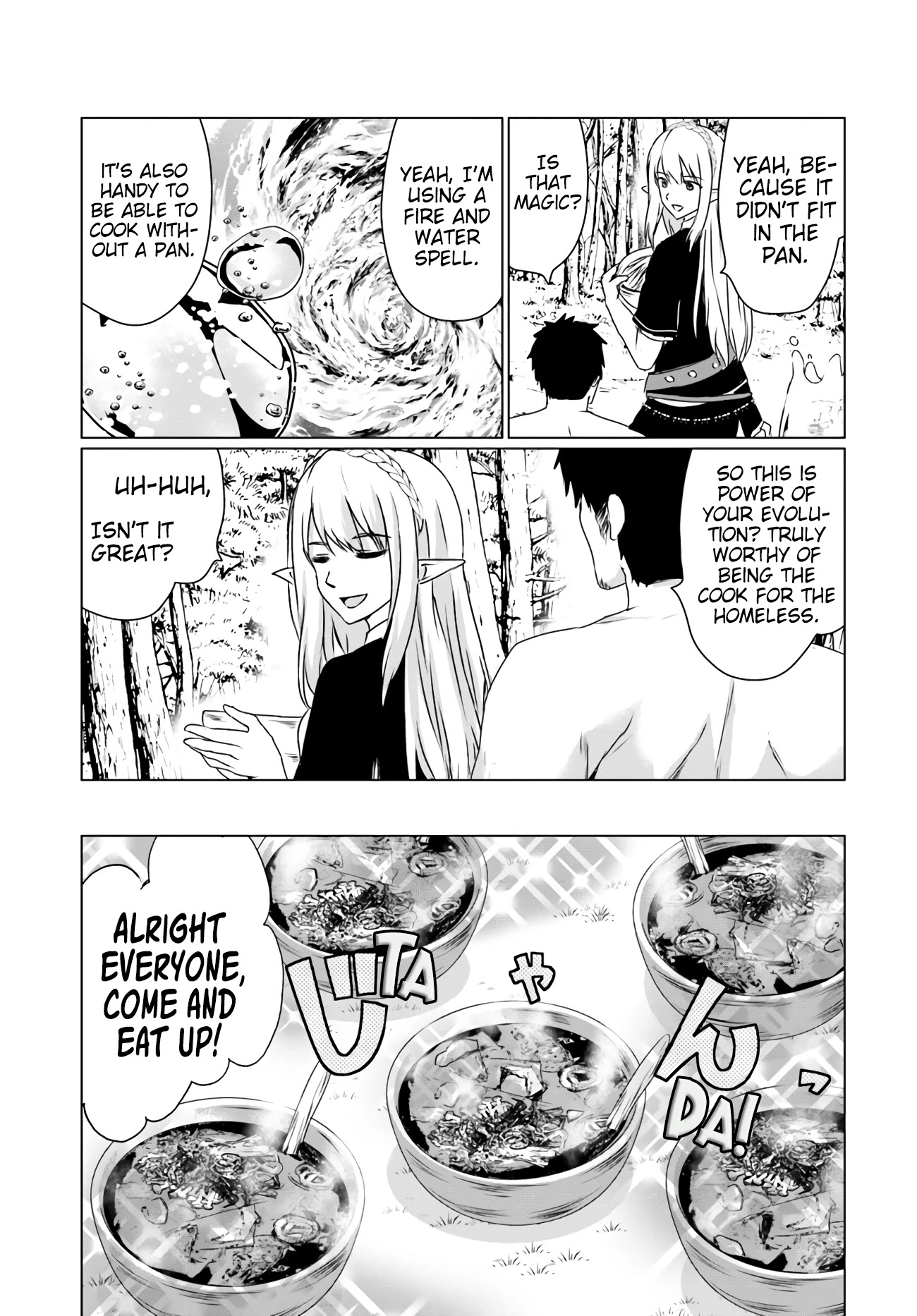 Homeless Tensei: Isekai De Jiyuu Sugiru Majutsu Jisoku Seikatsu Chapter 13.2 page 18 - Chapter 13.2: Second Part