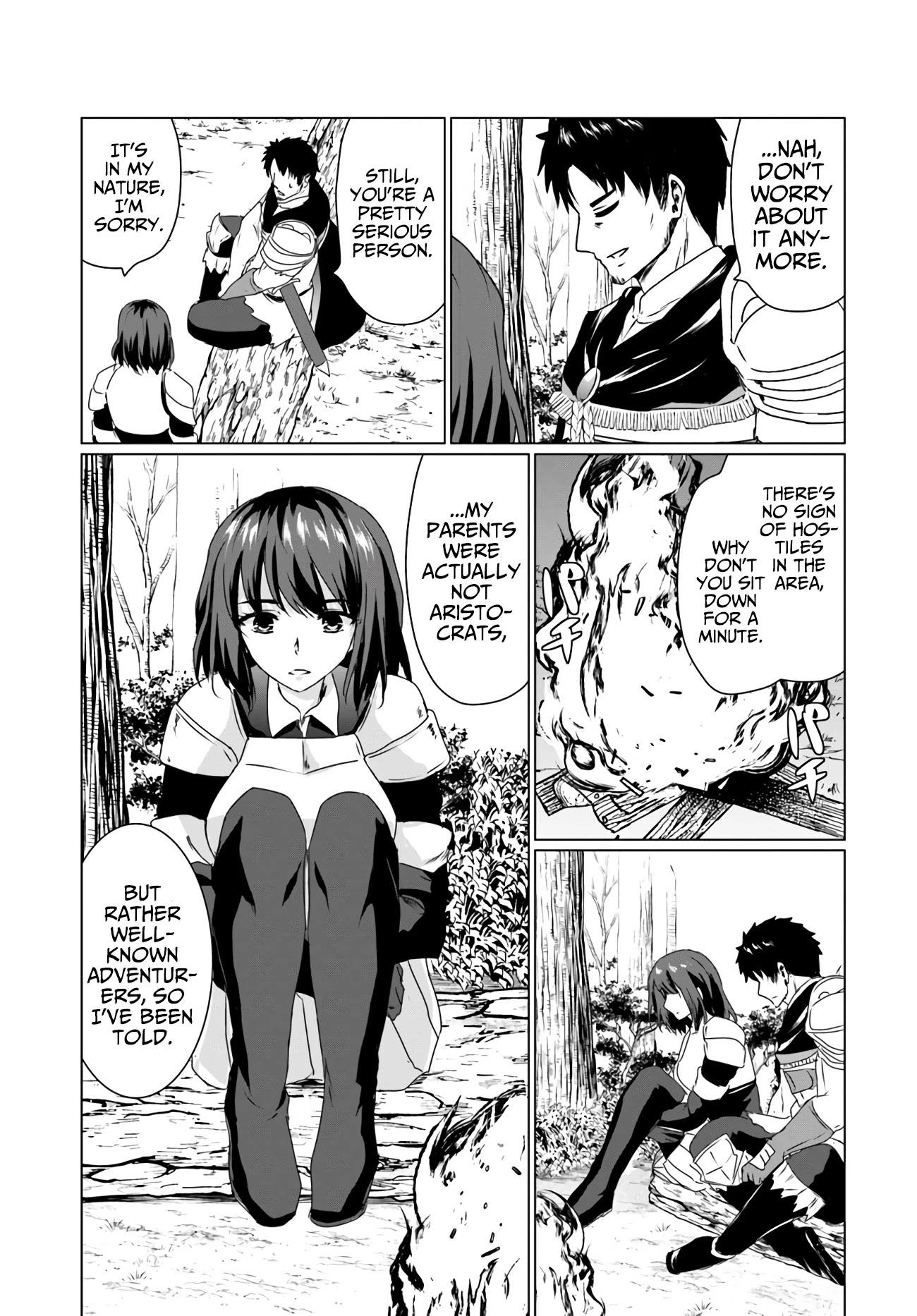 Homeless Tensei: Isekai De Jiyuu Sugiru Majutsu Jisoku Seikatsu Chapter 14.1 page 3 - Chapter 14.1: Apology and reconciliation