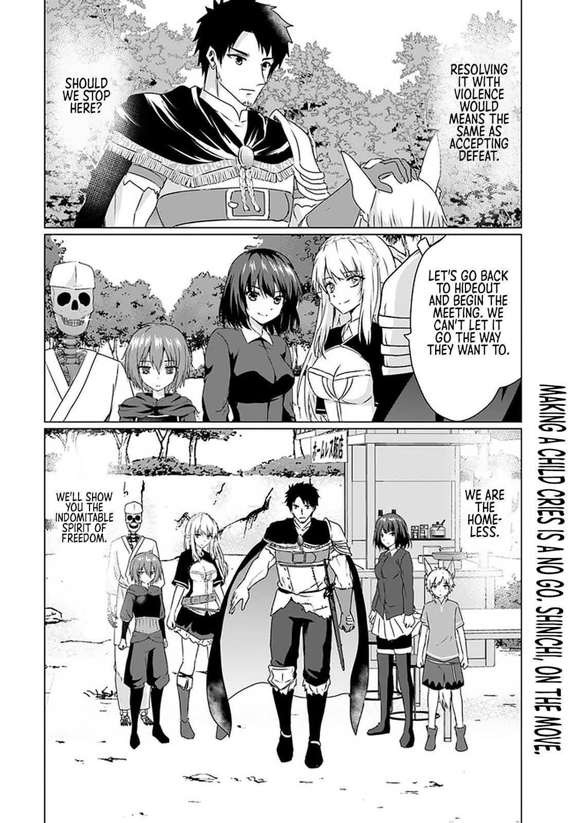 Homeless Tensei: Isekai De Jiyuu Sugiru Majutsu Jisoku Seikatsu Chapter 23.2 page 28 - Chapter 23.2