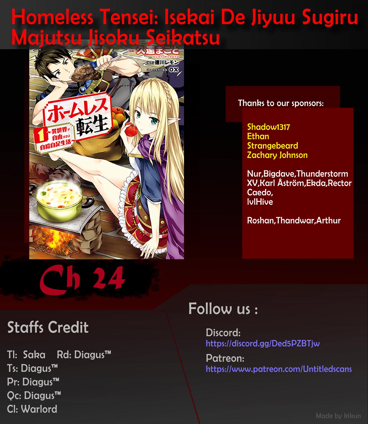 Homeless Tensei: Isekai De Jiyuu Sugiru Majutsu Jisoku Seikatsu Chapter 24 page 1 - Chapter 24