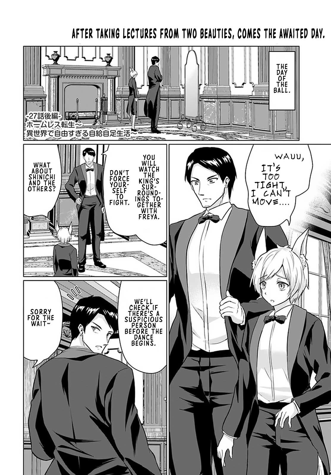 Homeless Tensei: Isekai De Jiyuu Sugiru Majutsu Jisoku Seikatsu Chapter 27.2 page 1 - Chapter 27.2: The Ball - Part 2