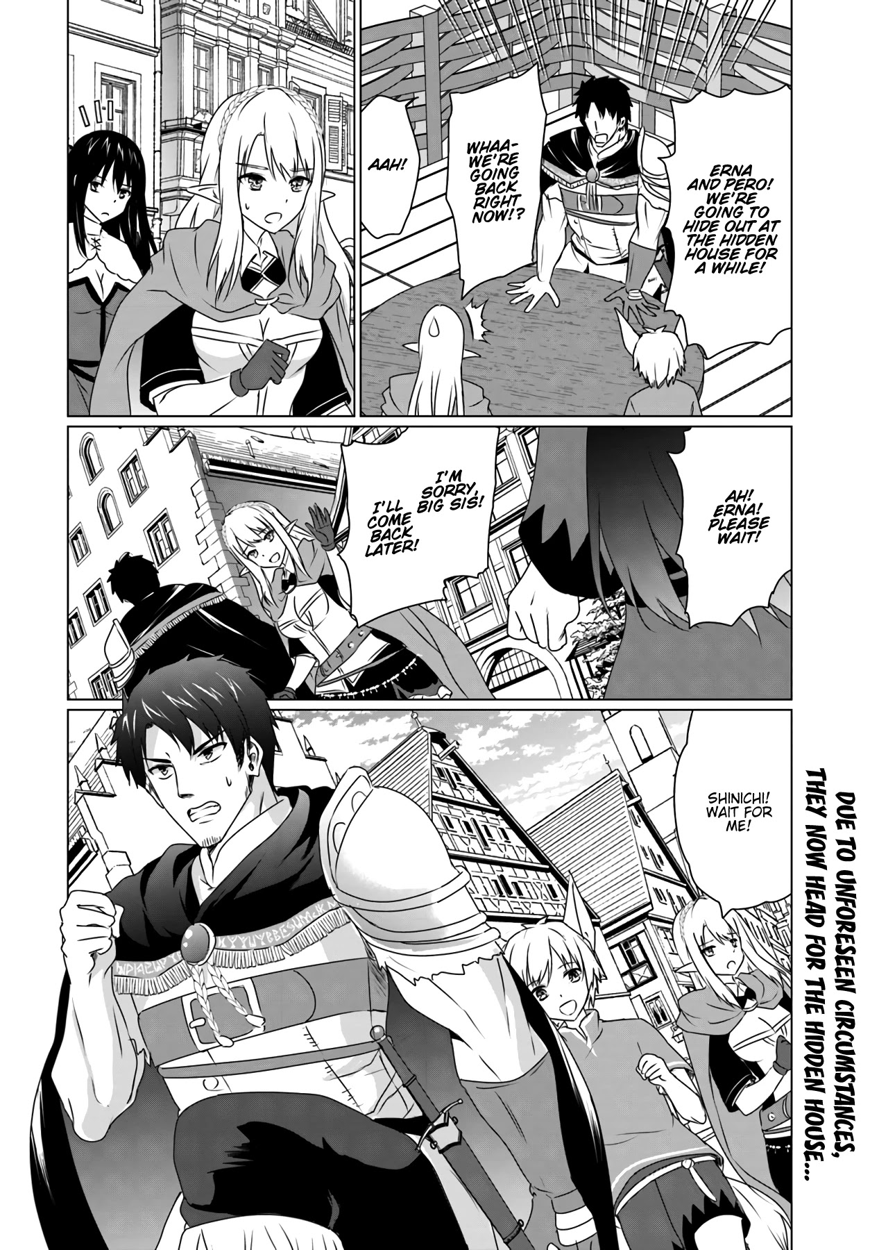 Homeless Tensei: Isekai De Jiyuu Sugiru Majutsu Jisoku Seikatsu Chapter 9.2 page 16 - Chapter 9.2: Second Half