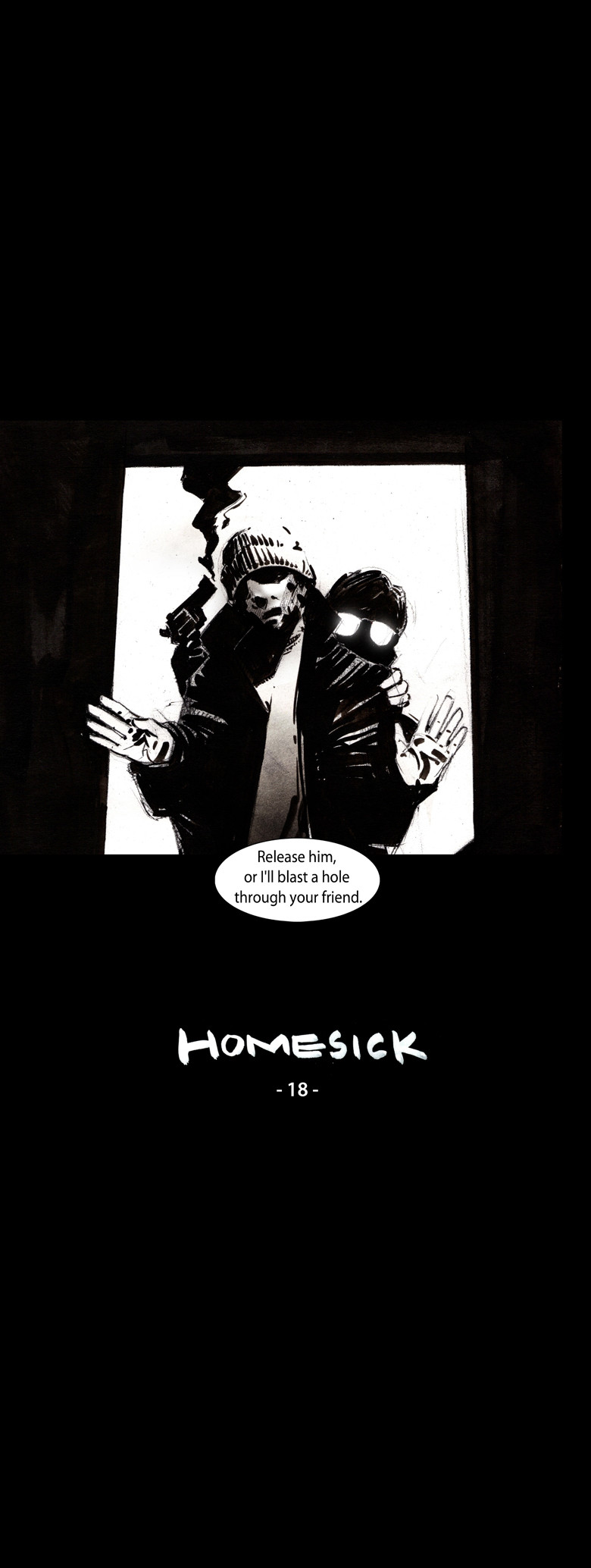 Homesick Chapter 18 page 2 - Chapter 18: Escape