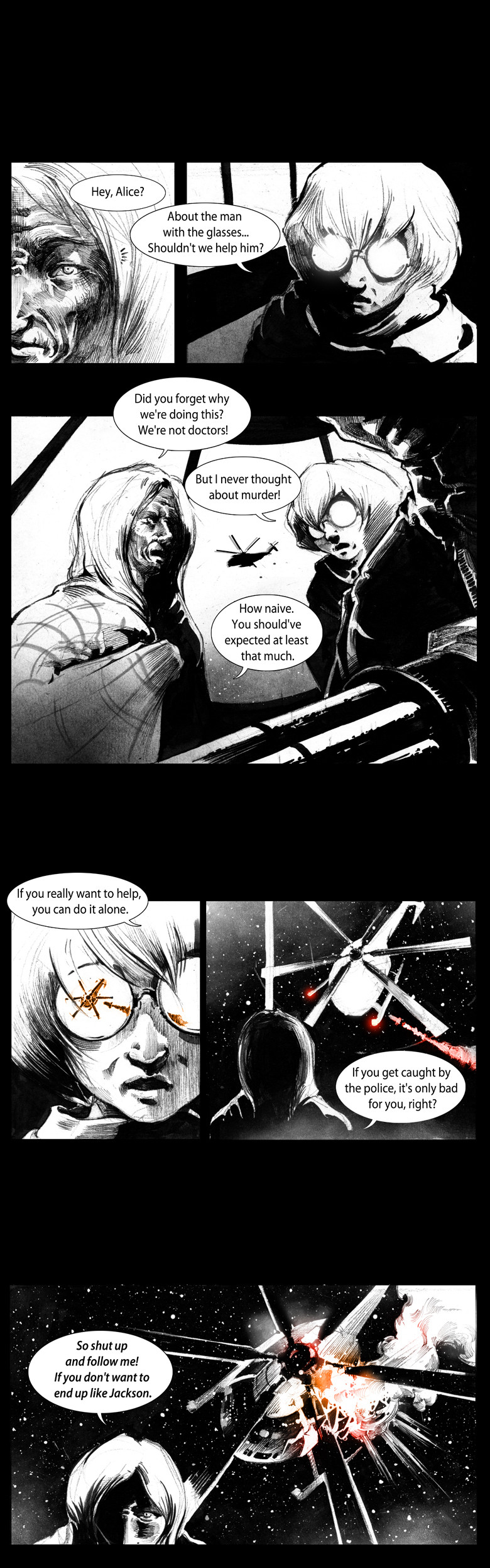 Homesick Chapter 21 page 3 - Chapter 21: Crash