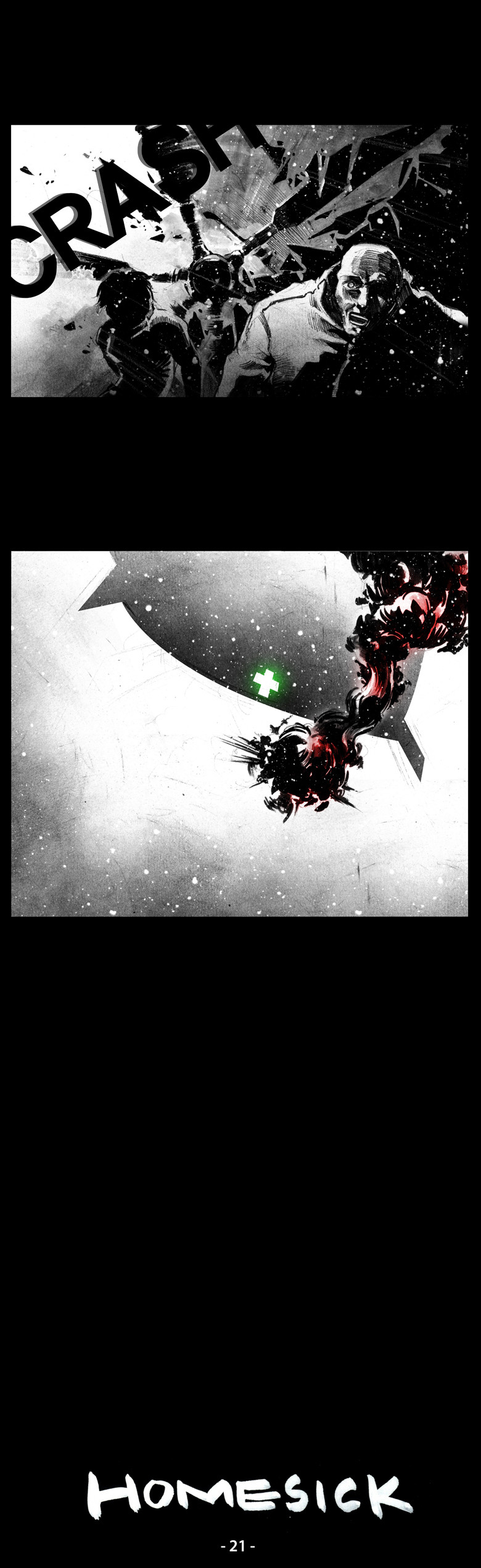 Homesick Chapter 21 page 4 - Chapter 21: Crash