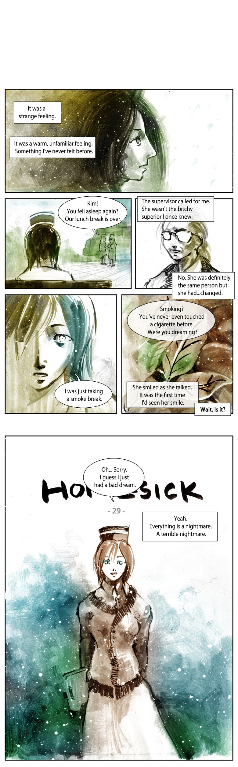 Homesick Chapter 29 page 1 - Chapter 29: Dream