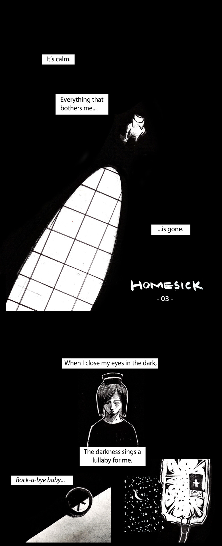 Homesick Chapter 3 page 2 - Chapter 3: Darkness