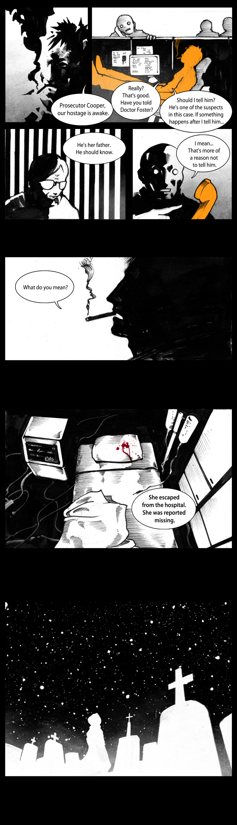 Homesick Chapter 39 page 8 - Chapter 39: Ghost [Part 1 End]