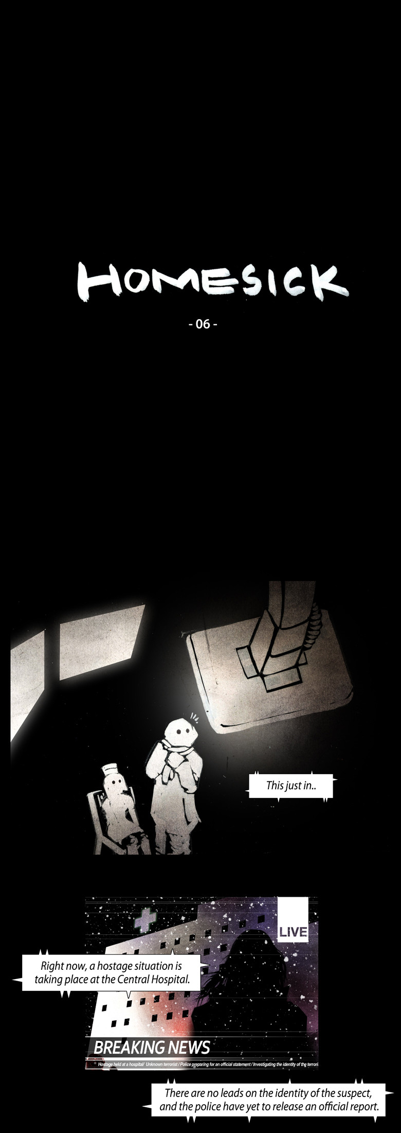 Homesick Chapter 6 page 4 - Chapter 6: Monster