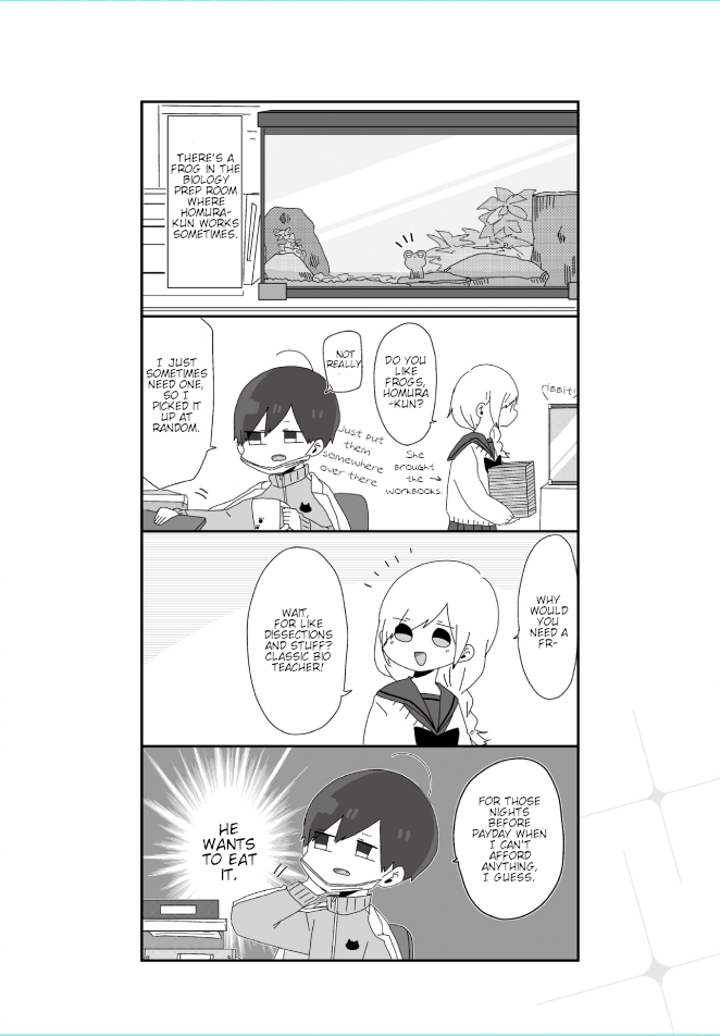 Homura Sensei is probably unpopular Chapter 1 page 3 - Chapter 1