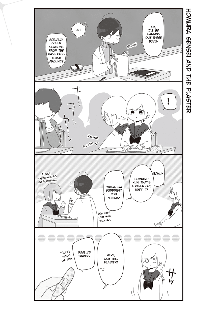 Homura Sensei is probably unpopular Chapter 28 page 1 - Chapter 28: Homura Sensei and the Plaster
