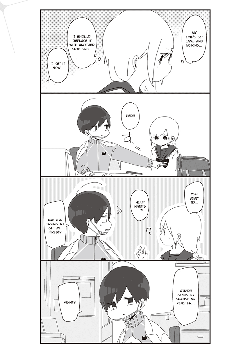 Homura Sensei is probably unpopular Chapter 28 page 3 - Chapter 28: Homura Sensei and the Plaster