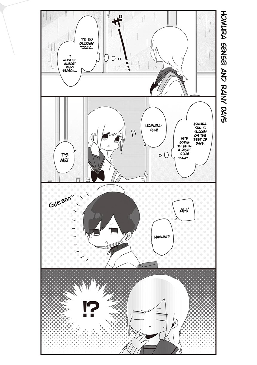 Homura Sensei is probably unpopular Chapter 29 page 1 - Chapter 29: Homura Sensei and Rainy Days