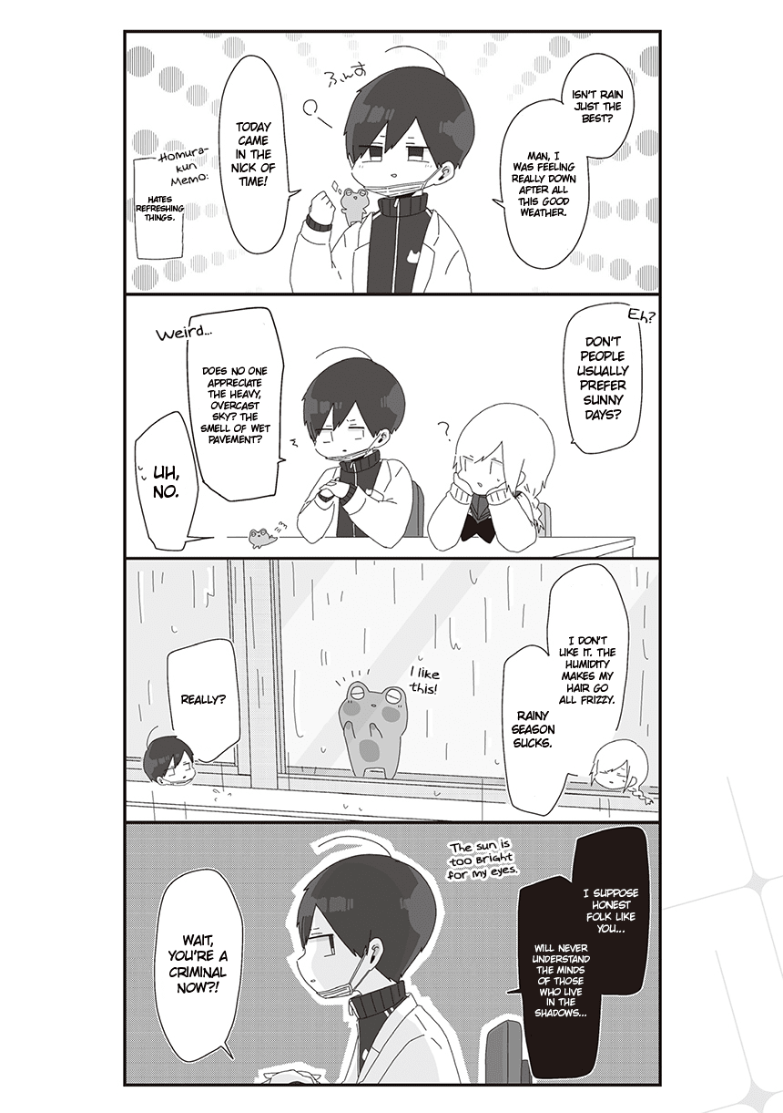 Homura Sensei is probably unpopular Chapter 29 page 2 - Chapter 29: Homura Sensei and Rainy Days