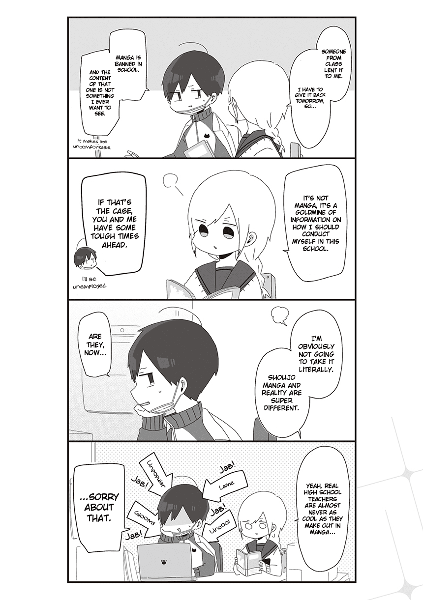Homura Sensei is probably unpopular Chapter 31 page 2 - Chapter 31: Homura Sensei and Shoujo Manga
