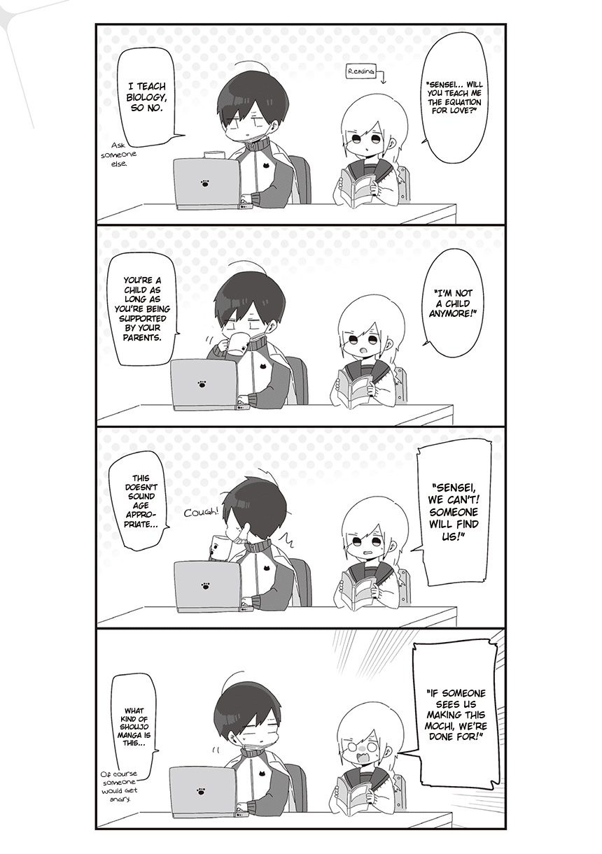 Homura Sensei is probably unpopular Chapter 31 page 3 - Chapter 31: Homura Sensei and Shoujo Manga
