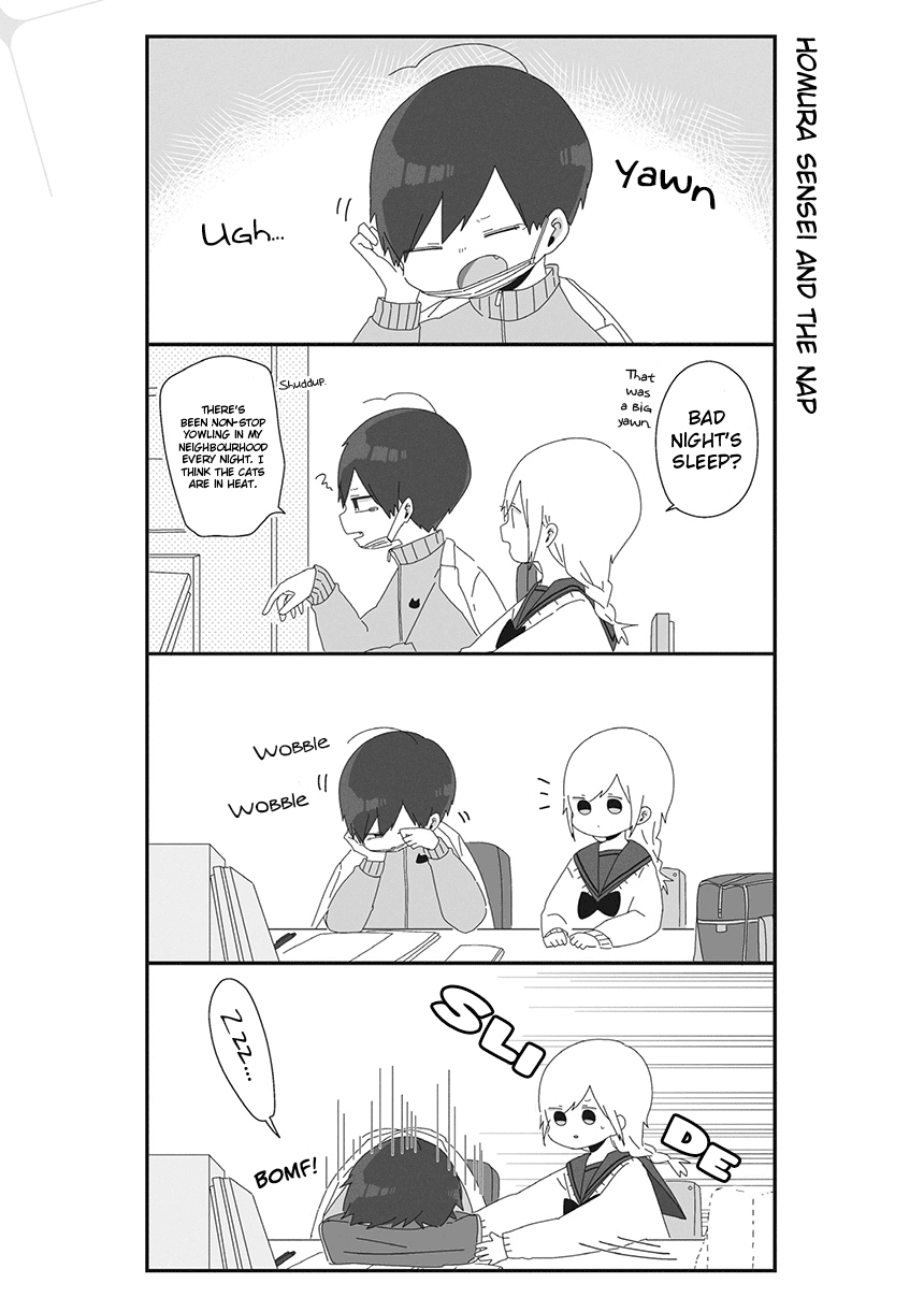 Homura Sensei is probably unpopular Chapter 32 page 1 - Chapter 32: Homura Sensei and the Nap