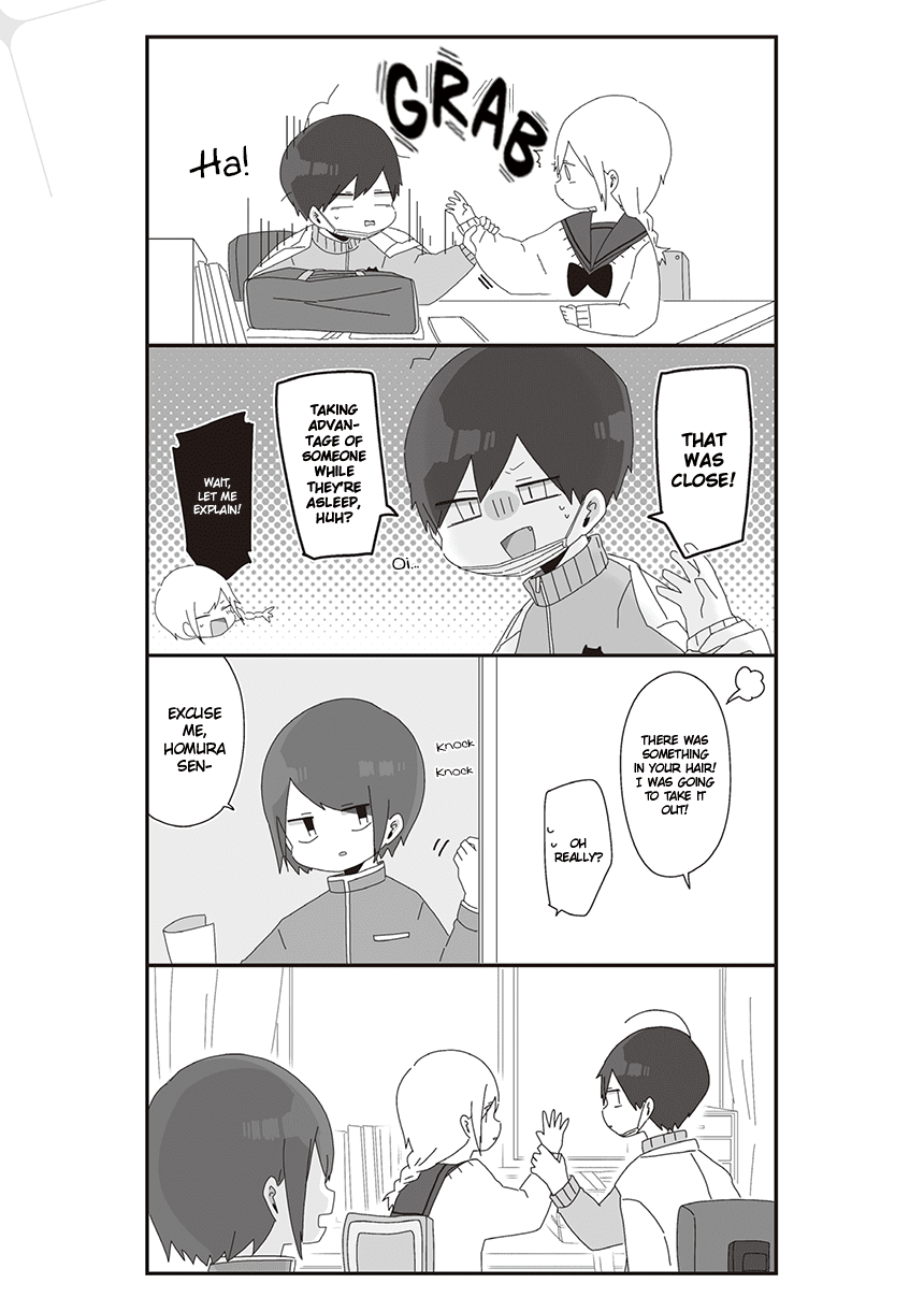 Homura Sensei is probably unpopular Chapter 32 page 3 - Chapter 32: Homura Sensei and the Nap
