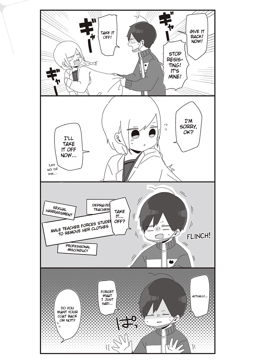 Homura Sensei is probably unpopular Chapter 33 page 3 - Chapter 33: Homura Sensei and His Lab Coat