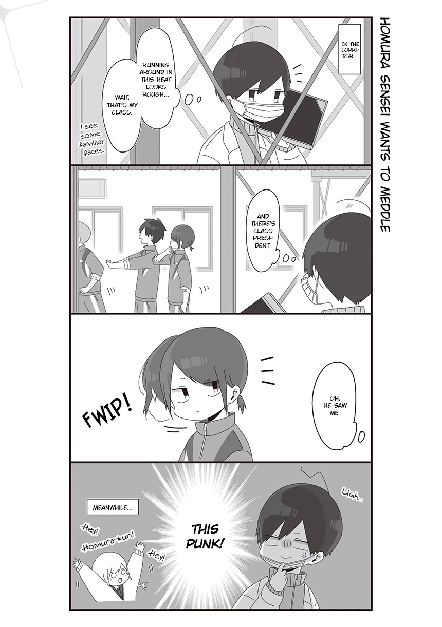Homura Sensei is probably unpopular Chapter 34 page 1 - Chapter 34: Homura Sensei Wants to Meddle
