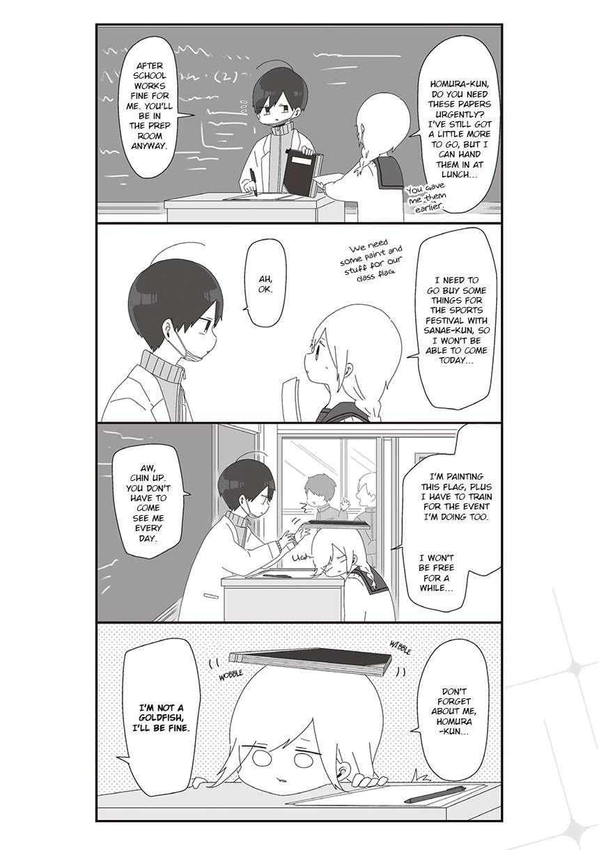 Homura Sensei is probably unpopular Chapter 35 page 2 - Chapter 35: Homura Sensei and the Love Triangle?