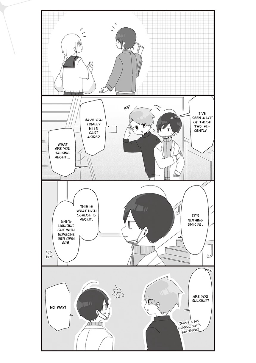 Homura Sensei is probably unpopular Chapter 35 page 3 - Chapter 35: Homura Sensei and the Love Triangle?
