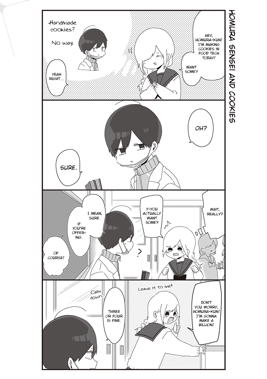 Homura Sensei is probably unpopular Chapter 37 page 1 - Chapter 37: Homura Sensei and Cookies