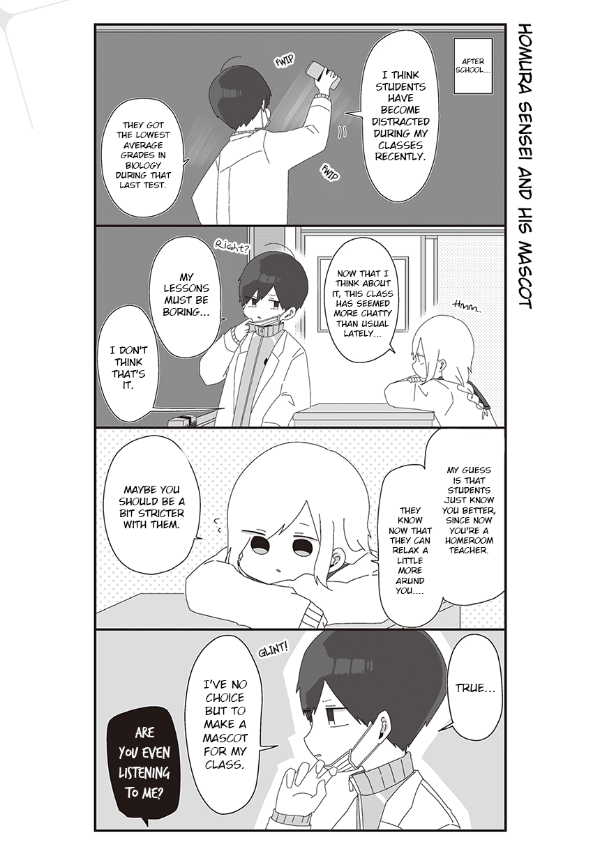 Homura Sensei is probably unpopular Chapter 39 page 1 - Chapter 39: Homura Sensei and His Mascot