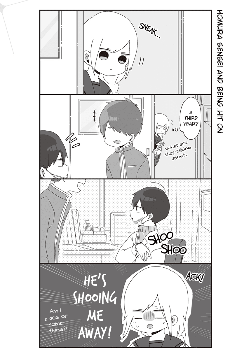 Homura Sensei is probably unpopular Chapter 40 page 1 - Chapter 40: Homura Sensei and Being Hit On