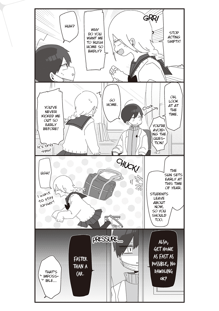Homura Sensei is probably unpopular Chapter 41 page 3 - Chapter 41: Homura Sensei and the Road Home