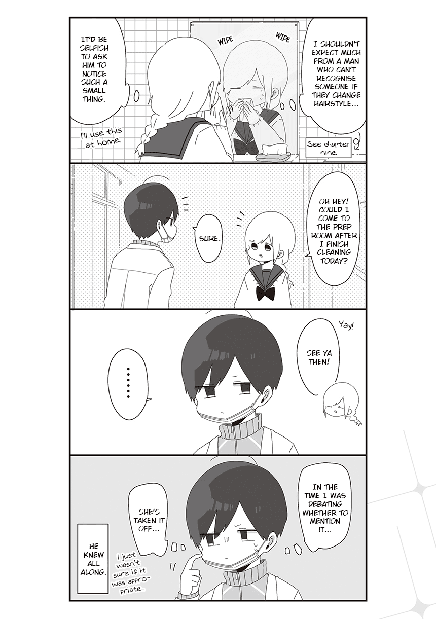 Homura Sensei is probably unpopular Chapter 42 page 4 - Chapter 42: Homura Sensei and a Maiden's Heart