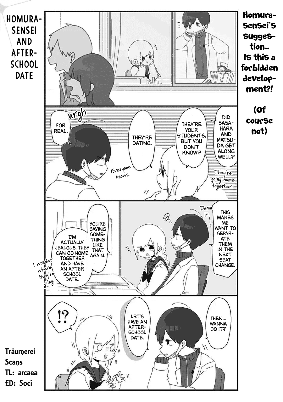 Homura Sensei is probably unpopular Chapter 43 page 1 - Chapter 43: Homura-sensei and Afterschool Date