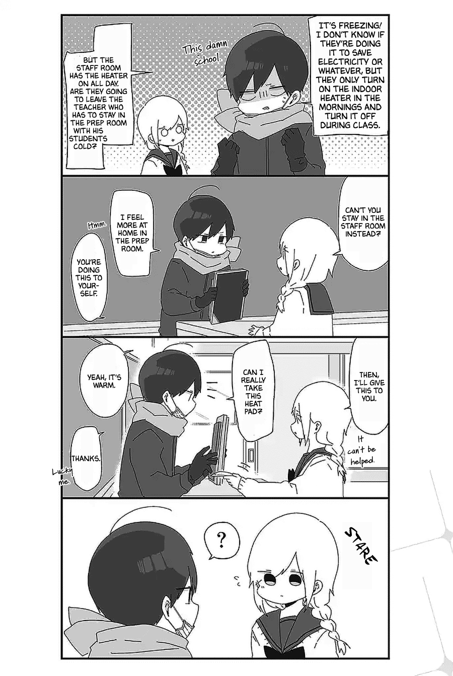 Homura Sensei is probably unpopular Chapter 44 page 2 - Chapter 44: Homura-sensei and a heat pad