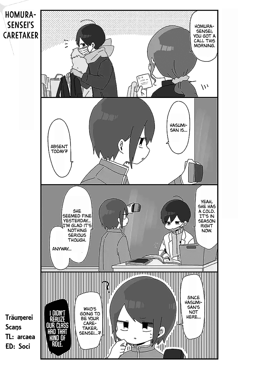 Homura Sensei is probably unpopular Chapter 46 page 1 - Chapter 46: Homura-sensei’s Caretaker