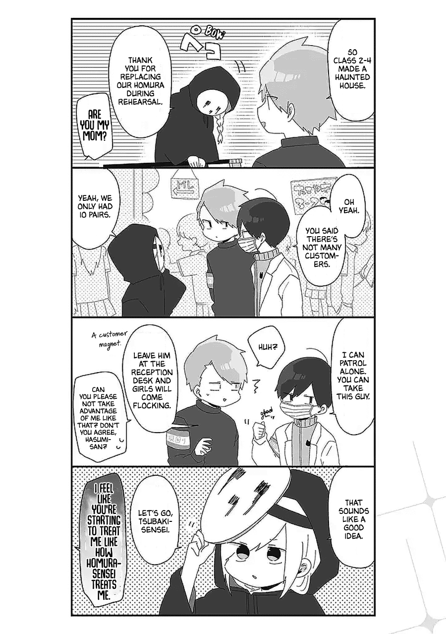 Homura Sensei is probably unpopular Chapter 51 page 4 - Chapter 51: Homura-sensei and the School Festival (1)