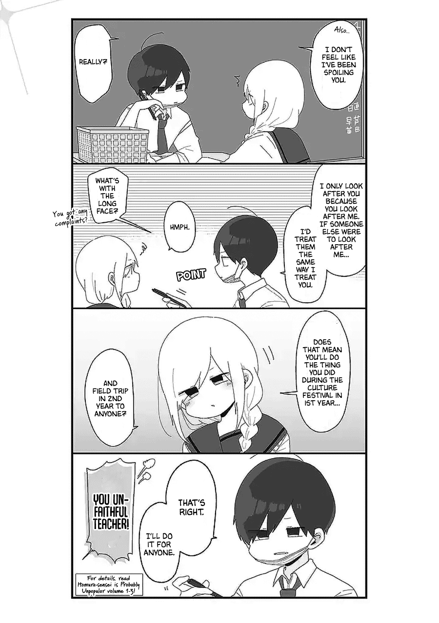 Homura Sensei is probably unpopular Chapter 55 page 3 - Chapter 55: Homura-sensei and the Last Year