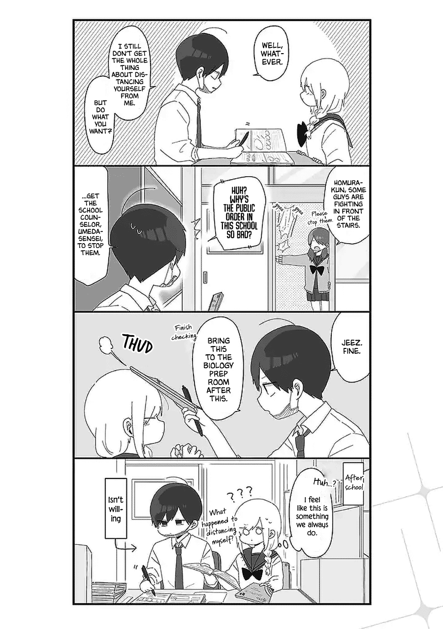 Homura Sensei is probably unpopular Chapter 55 page 4 - Chapter 55: Homura-sensei and the Last Year