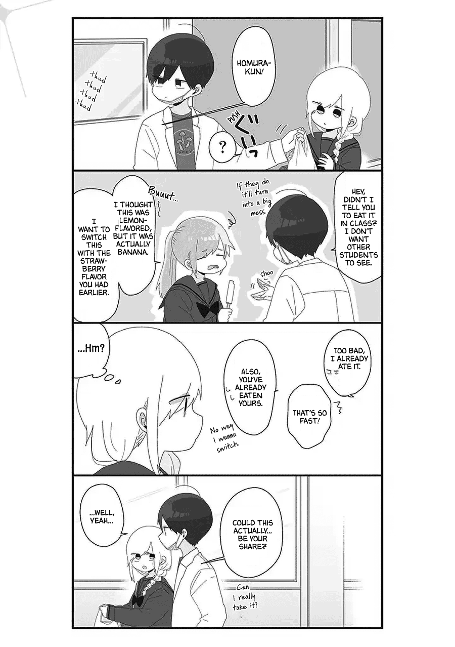 Homura Sensei is probably unpopular Chapter 59 page 3 - Chapter 59: Homura-sensei and Ice Cream