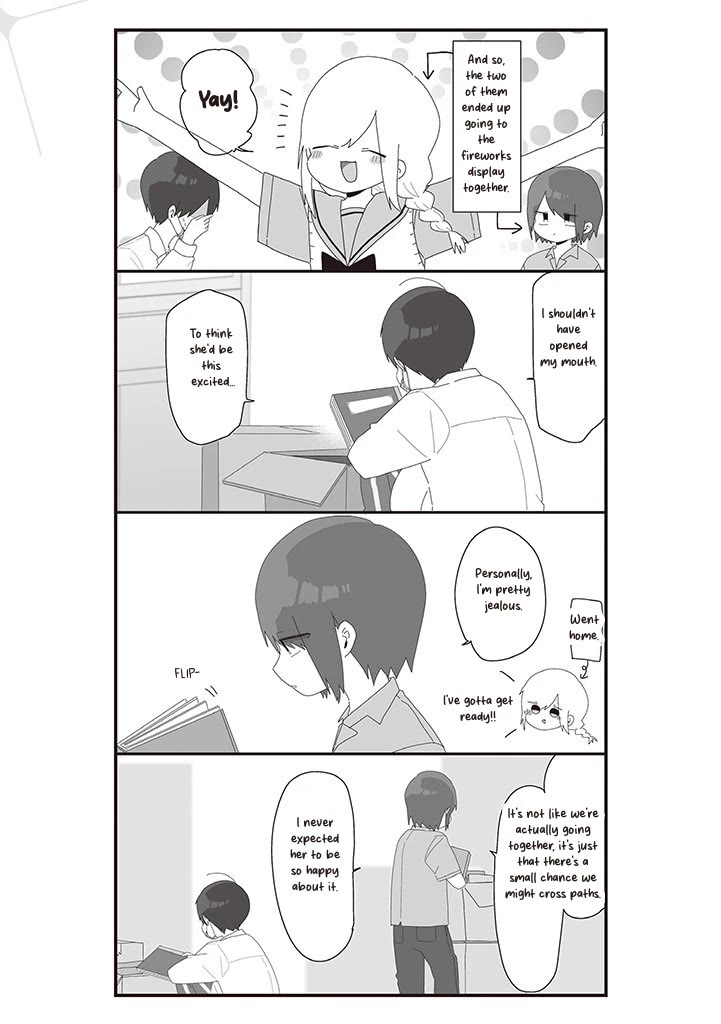 Homura Sensei is probably unpopular Chapter 63 page 5 - Chapter 63: Homura-sensei and the Fireworks Festival