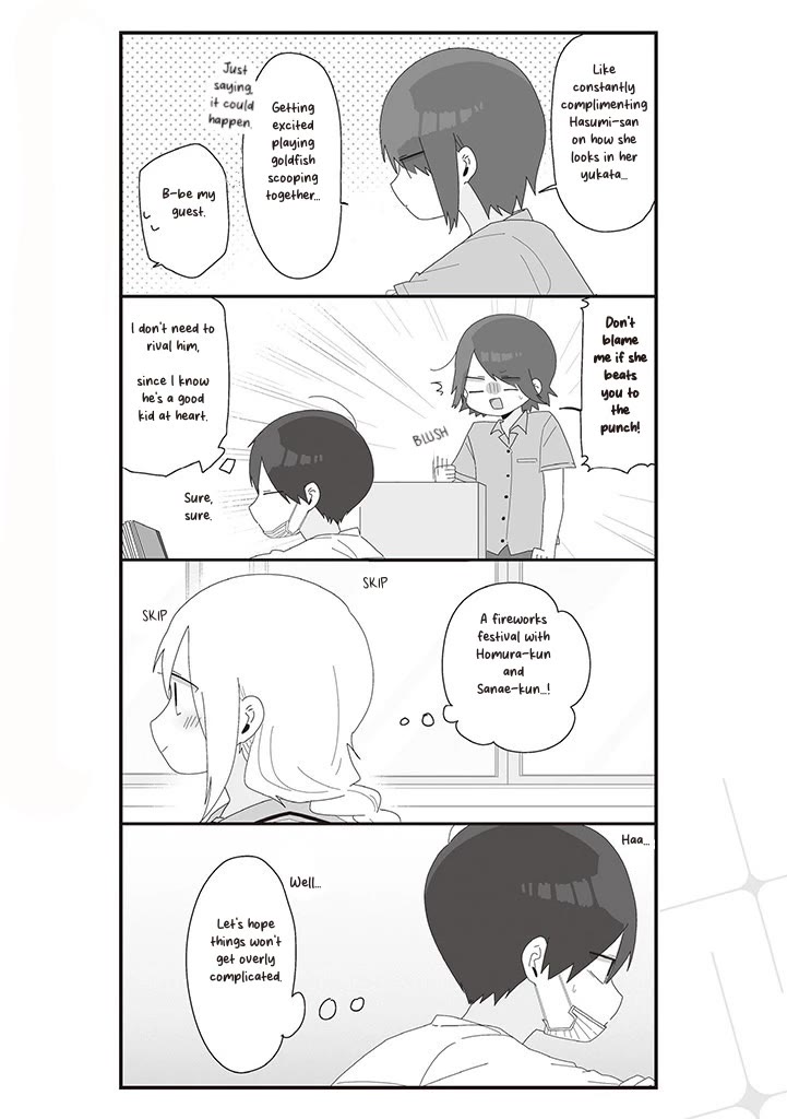 Homura Sensei is probably unpopular Chapter 63 page 8 - Chapter 63: Homura-sensei and the Fireworks Festival